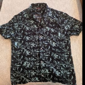 The Kooples Palm Tree Skull Short Sleeve